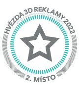 HVZDA 3D REKLAMY 2022 - 2. msto